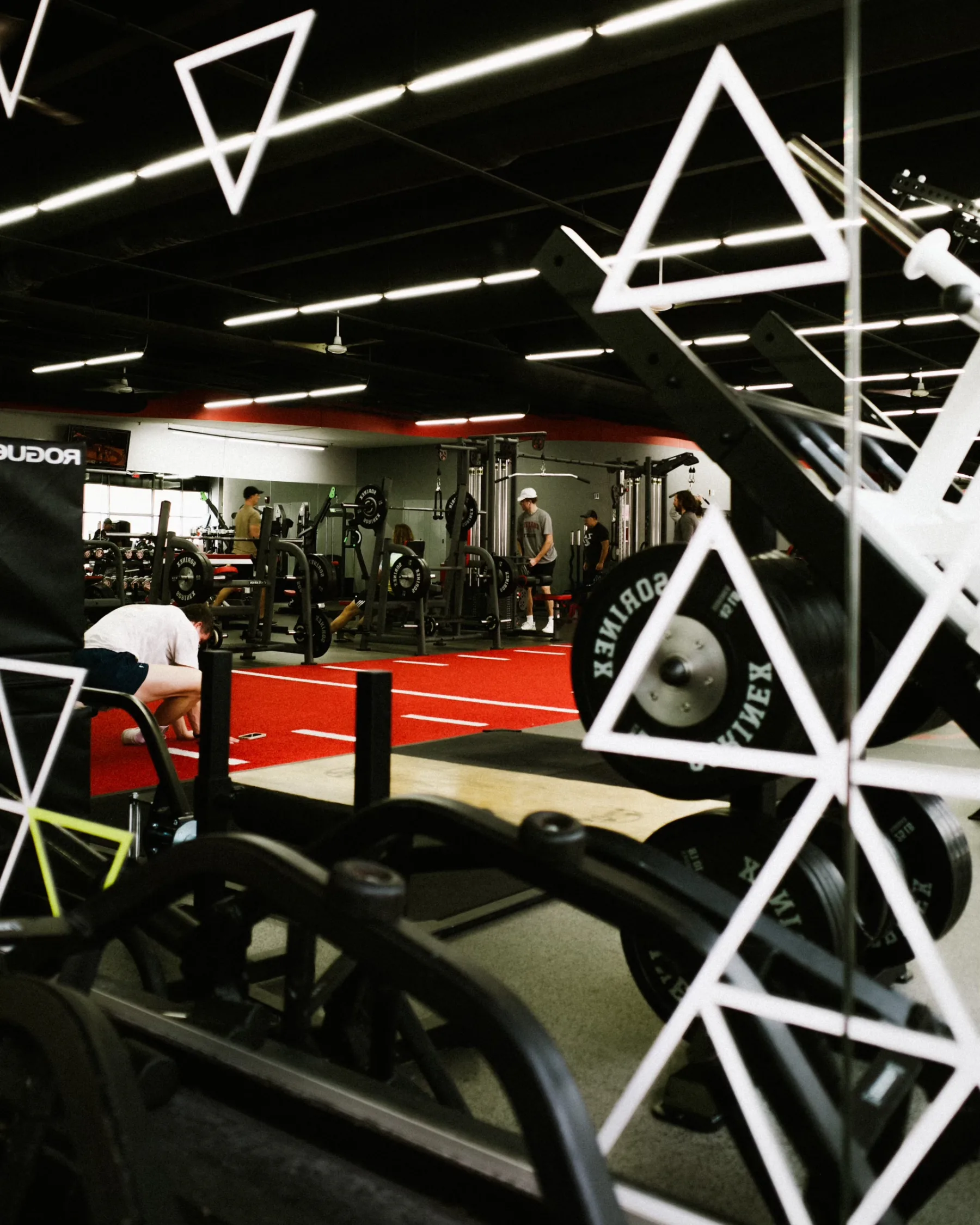 Strength equipment on the Lift STL floor